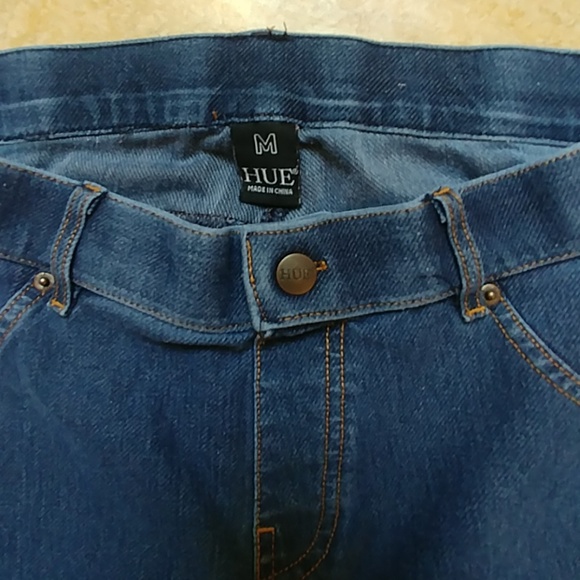 Women's HUE Leggings Denim - Picture 3 of 3